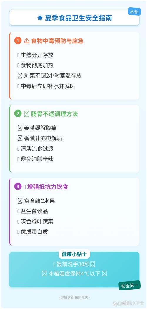 夏季饮食注意：食材新鲜，避免变质食物​