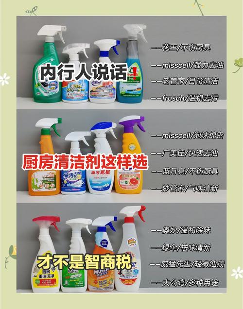 厨房油污清洁技巧：顽固油渍不用愁，这些方法轻松去除​